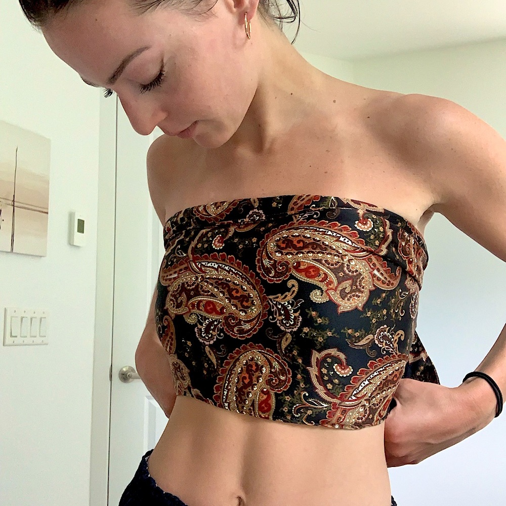 Handmade Bohemian Scarf Top